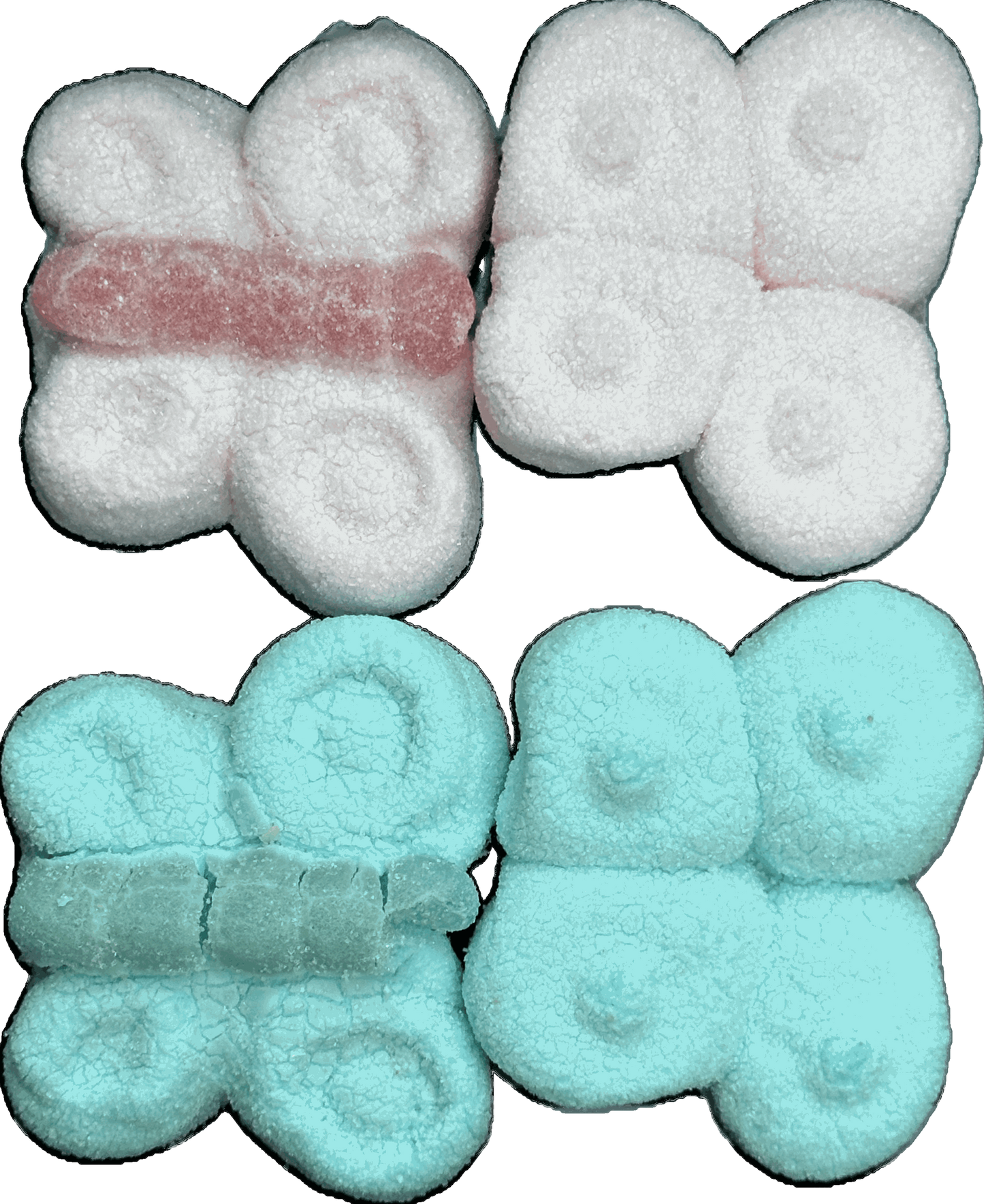 Freeze Dried Butterflies Marshmallows