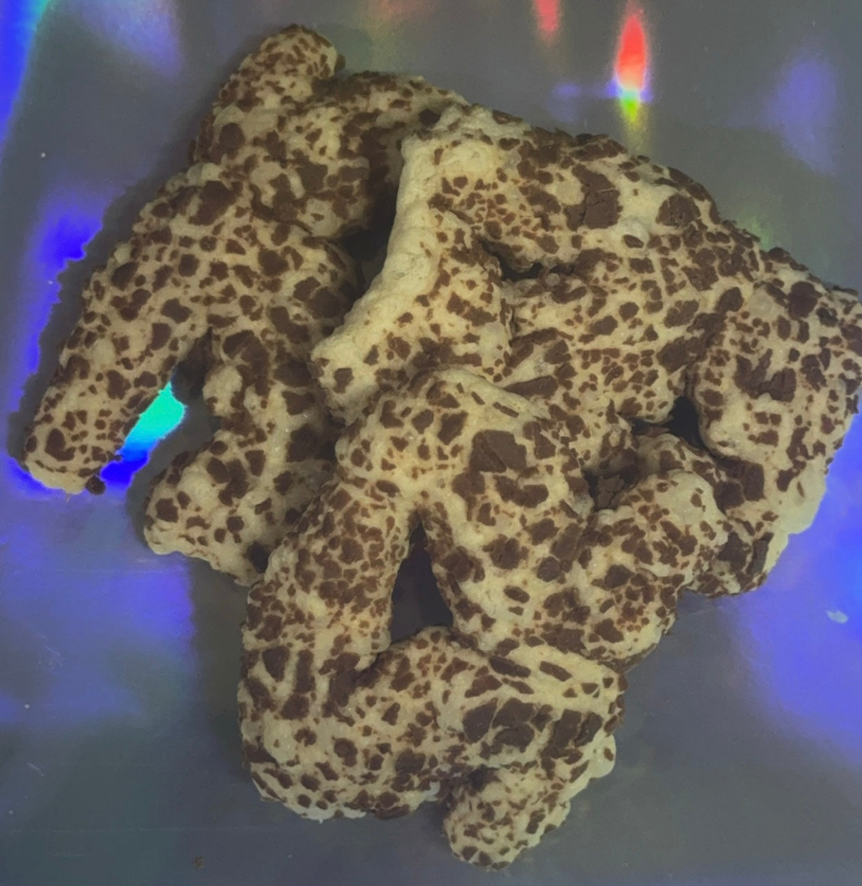 Freeze Dried Wurly Curly Caramel Bites