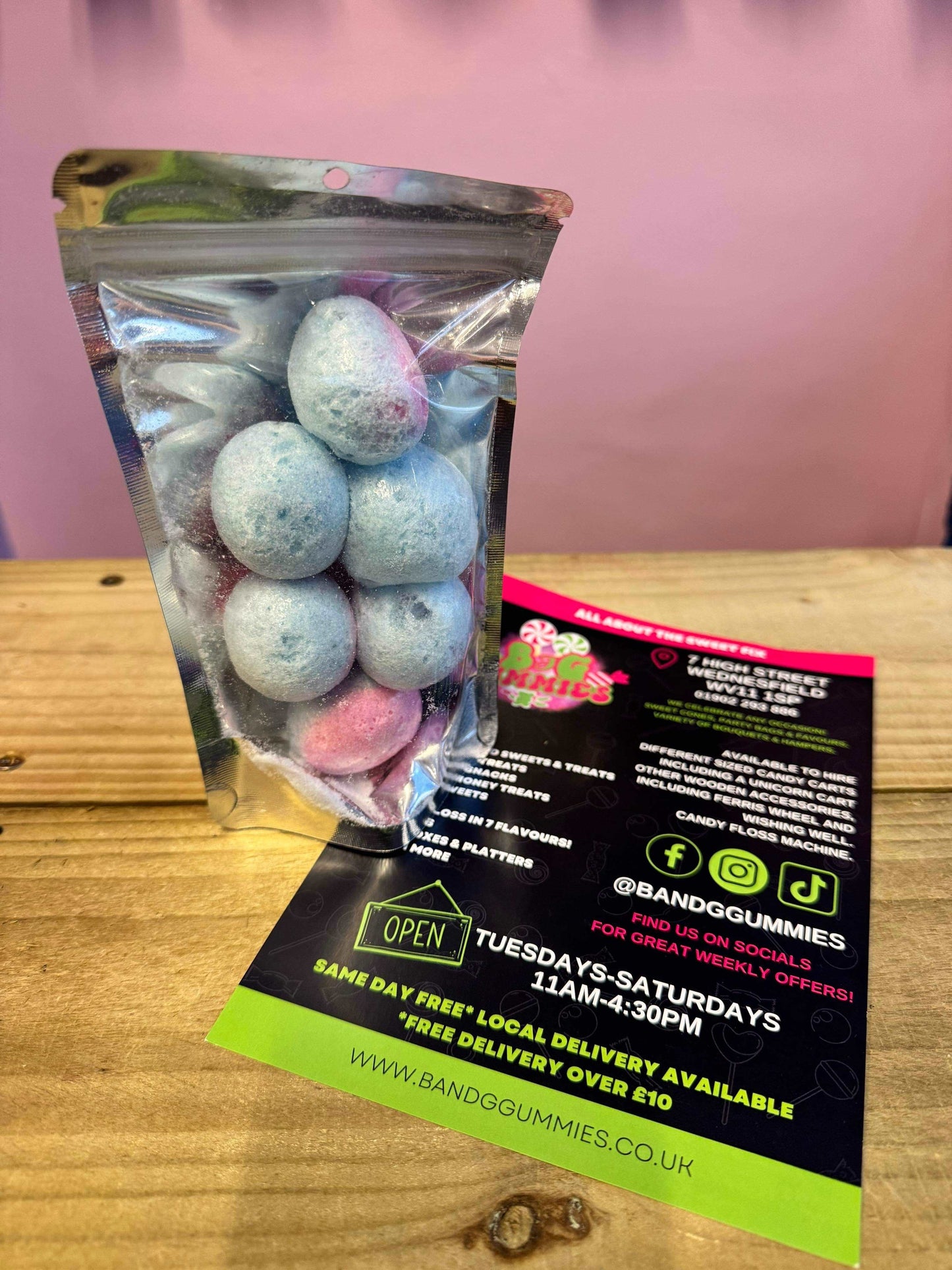 Freeze Dried CandyFloss Drops 45g