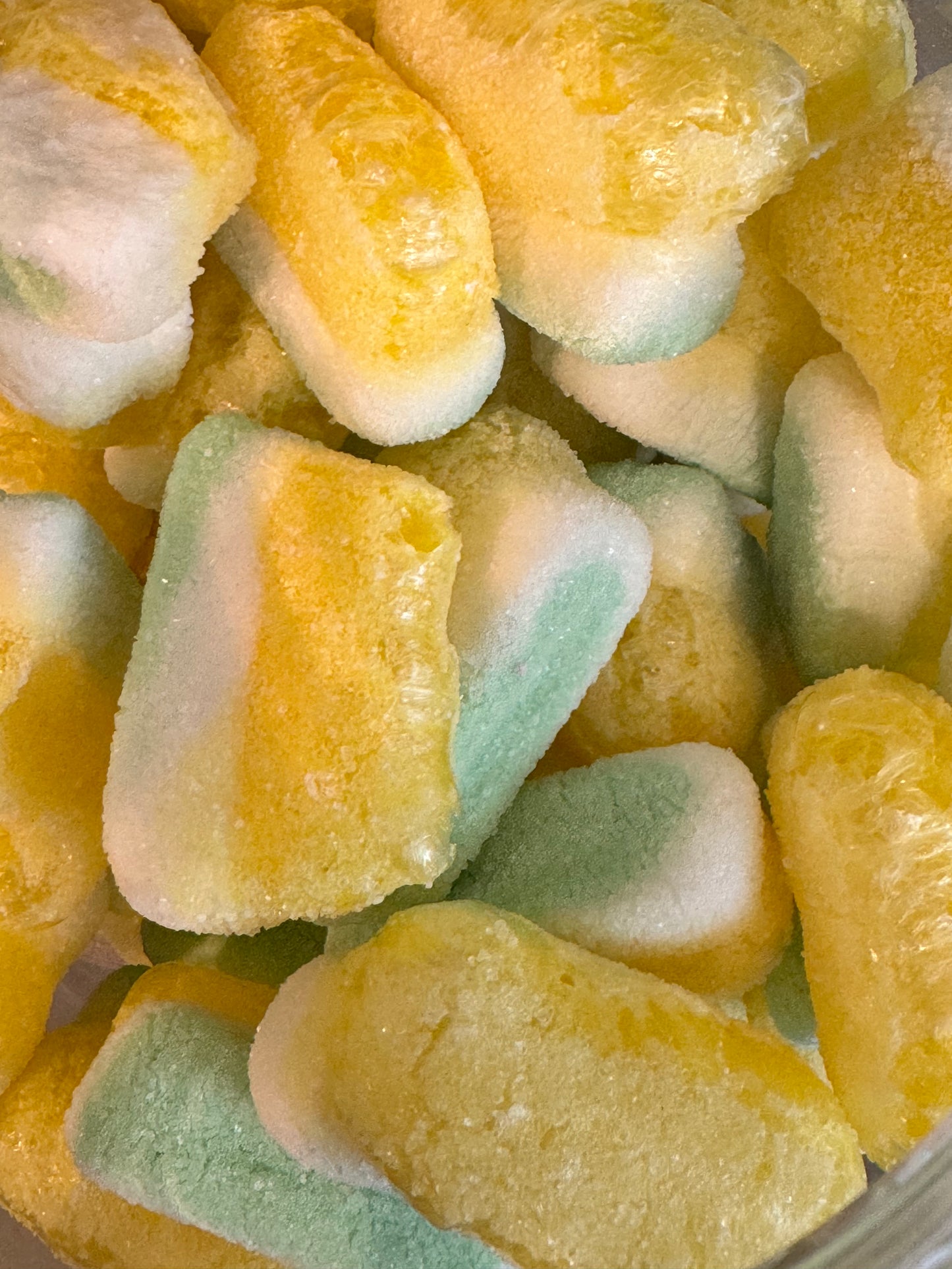 Freeze Dried Pina Colada Slices