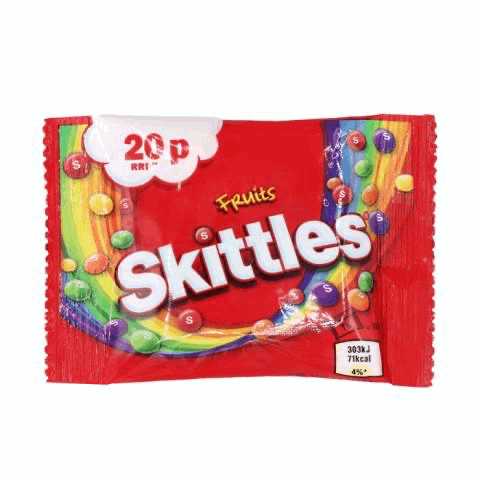 Skittles Vegan Fruits Sweets Bag 18g