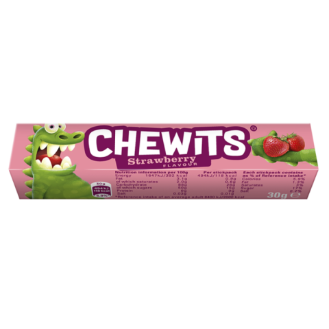 Chewits Strawberry Single 30g