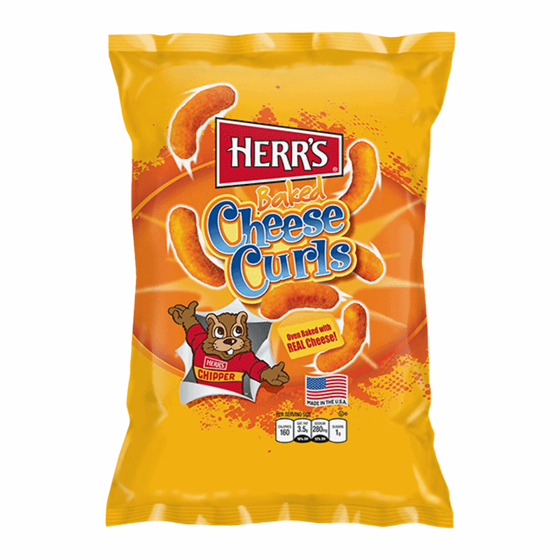 Herr's Baked Cheese Curls - 6oz (170g)