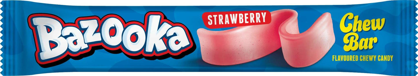 Bazooka Strawberry Chew Bars (14g)