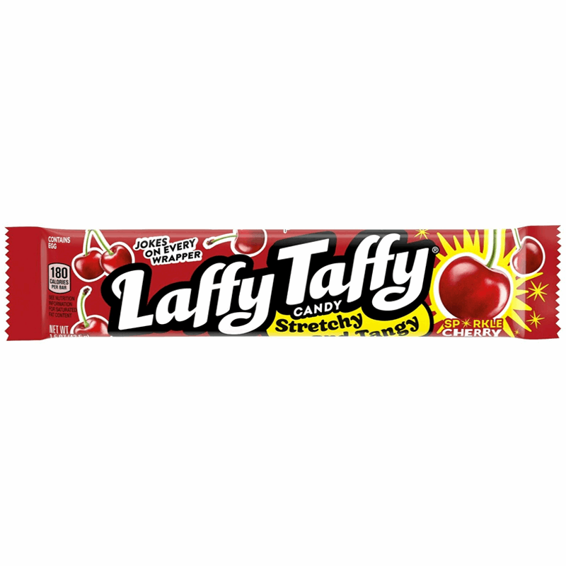 Laffy Taffy Bar Sparkle Cherry 1.5oz (42.5g)