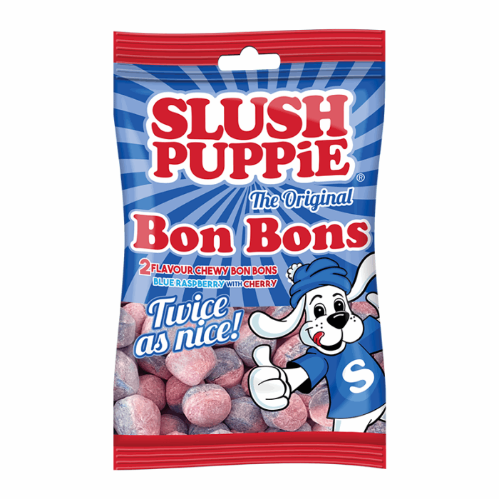 Slush Puppie Blue Raspberry & Cherry Bon Bons (100g)