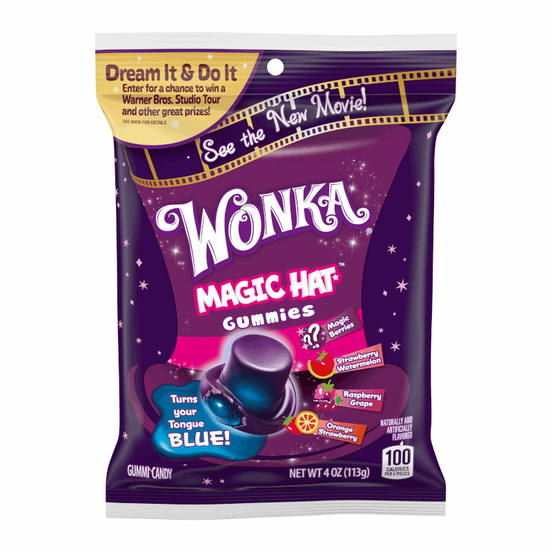 Wonka Magic Hat Gummies 4oz (113g)