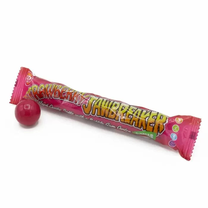 ZED Candy Jawbreakers Strawberry 6 Pack (49.5g)