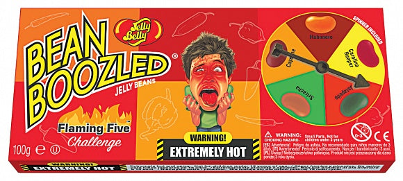 Jelly Belly Beanboozled Flaming Five Spinner Gift Box (100g)