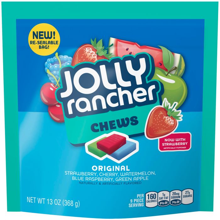Jolly Rancher Chews Original - Stand Up Pouch 13oz (368g)
