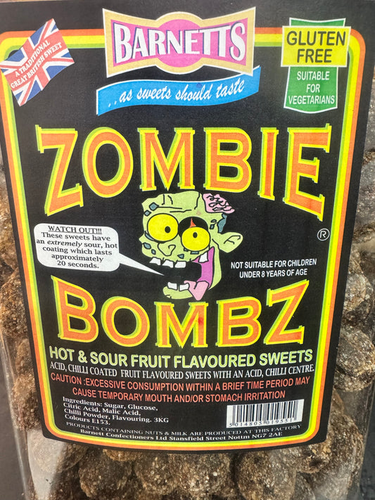 Freeze dried Zombie Bombz