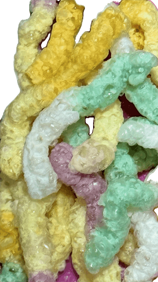 Freeze Dried Fruity Worms
