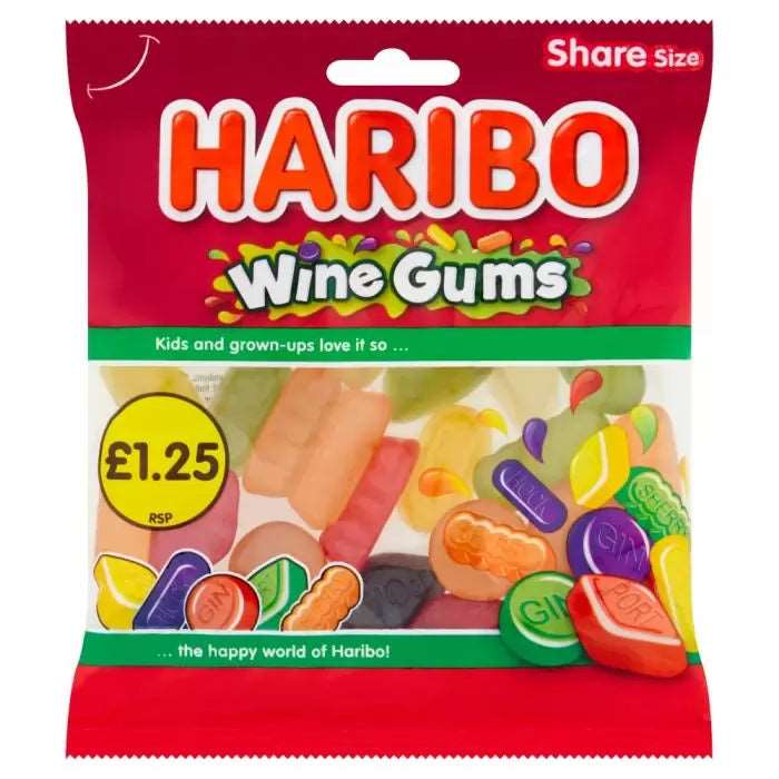 Haribo Wine Gums  (140g)