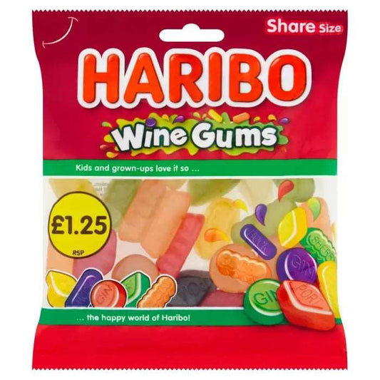 Haribo Wine Gums  (140g)