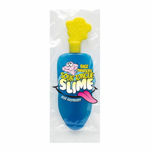 Face Twisters Sour Tongue Slime Blue Raspberry 1.4oz (40g)