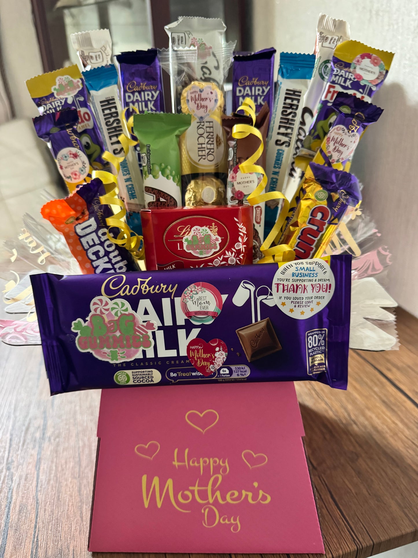 Mother’s Day chocolate bouquet
