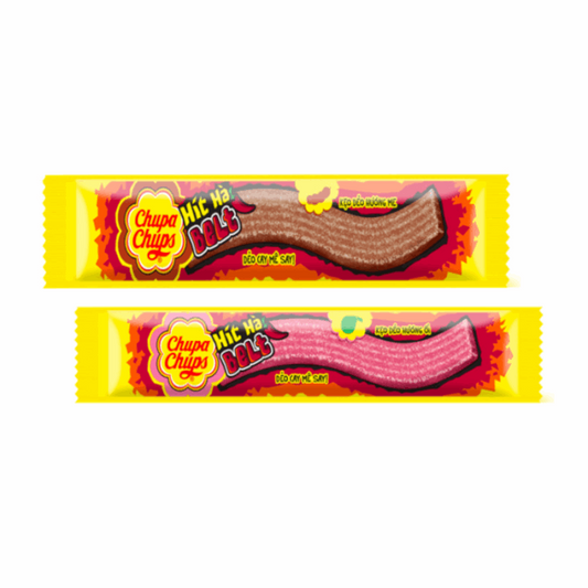 Chupa Chups Spicy Sour Belts - Guava & Tamarind 8g