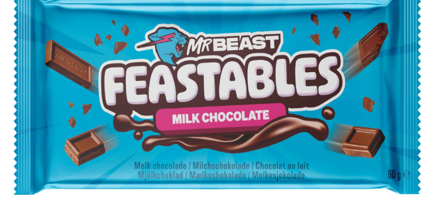 Feastables MrBeast Milk Chocolate Bar 60g