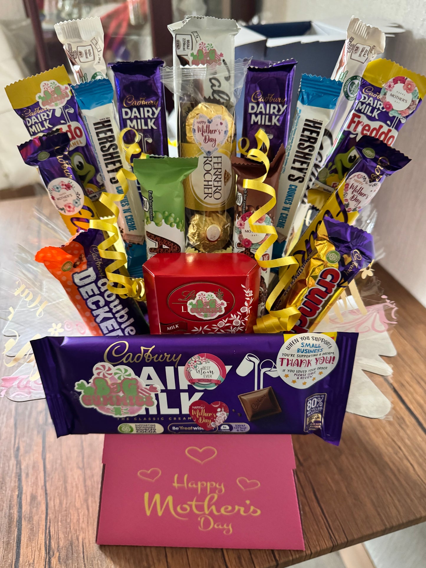 Mother’s Day chocolate bouquet