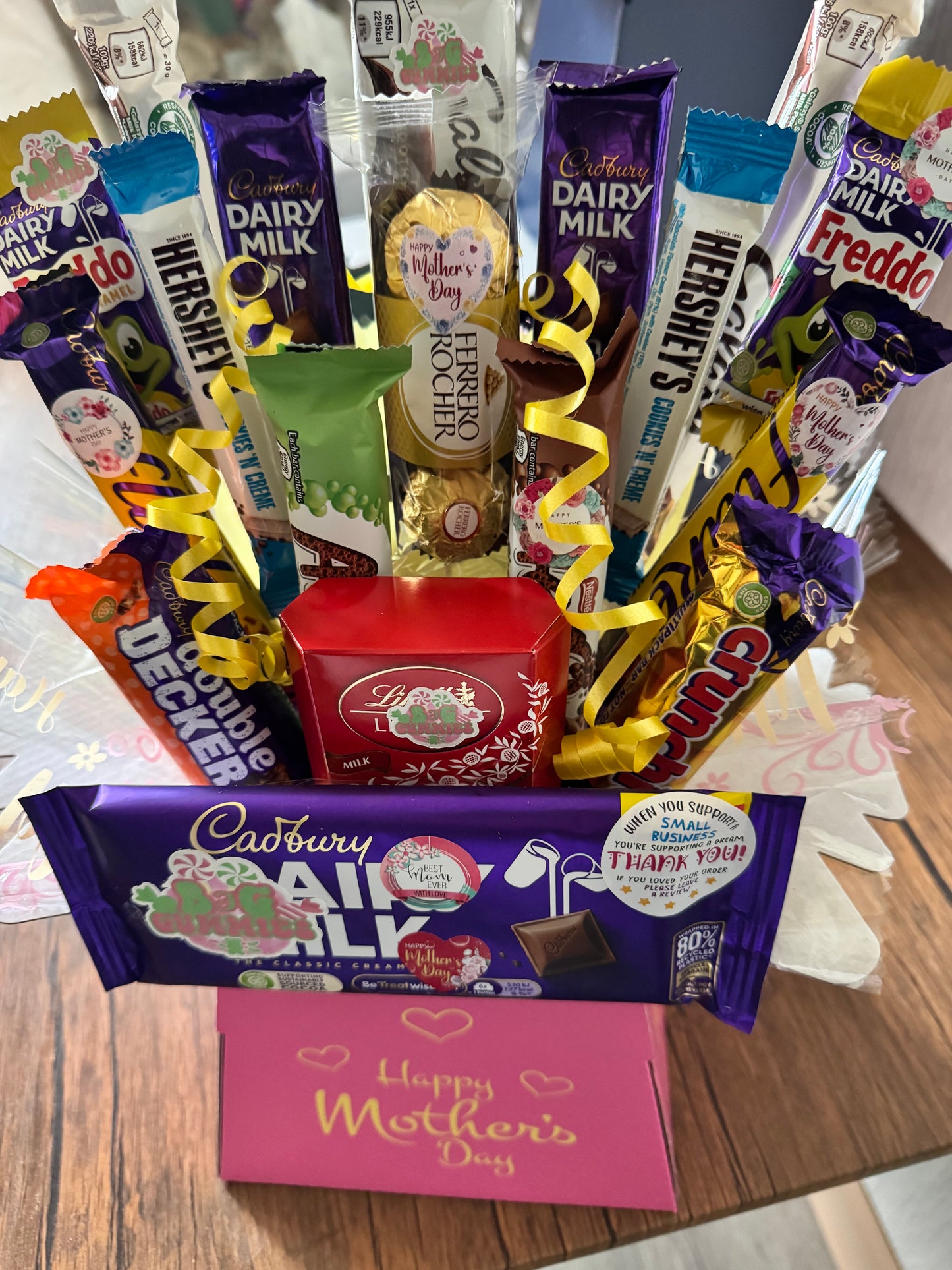 Mother’s Day chocolate bouquet