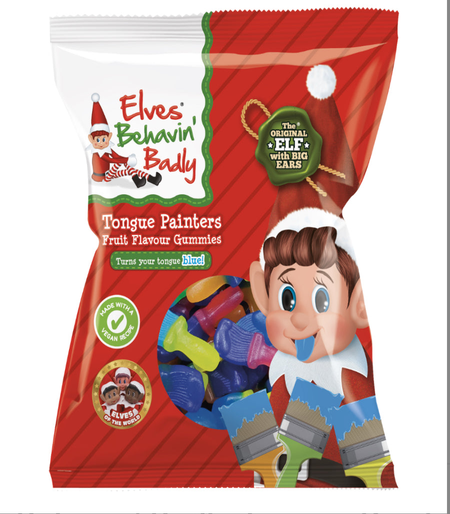 CLEARANCE: Elves Behavin' Badly Tongue Painters Bag  115g Vegan