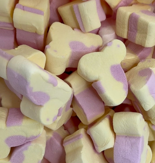 Freeze Dried Yellow & Pink Chick Mallows