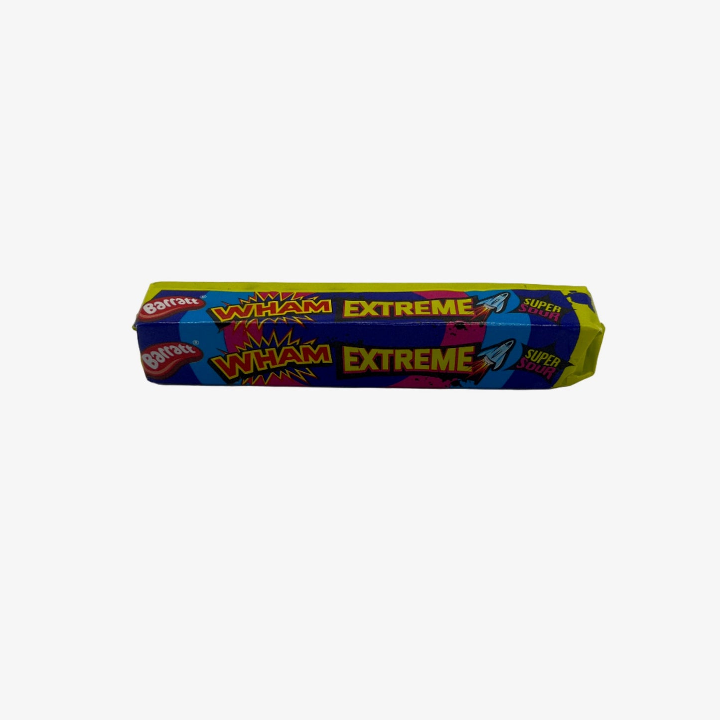 CLEARANCE: Barratt Wham Xtreme Stick Pack 36g Sour Candy Chew Sweets Halal, Vegetarian