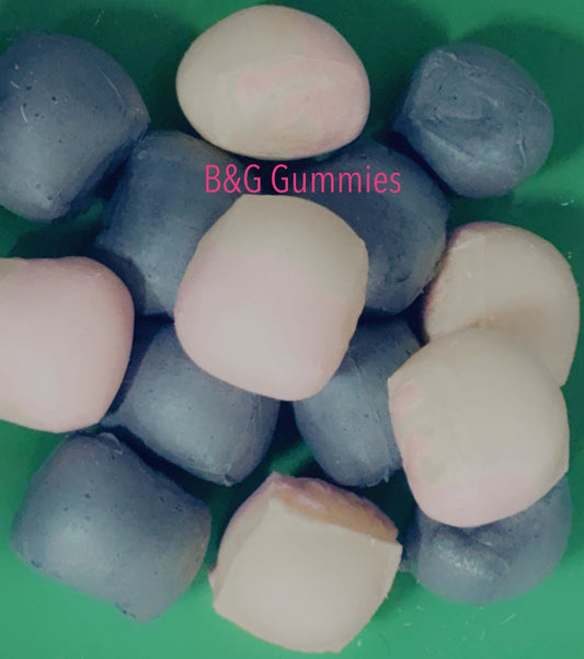 Freeze Dried Sweets Fruit Salad & Black Jack Chews Mix