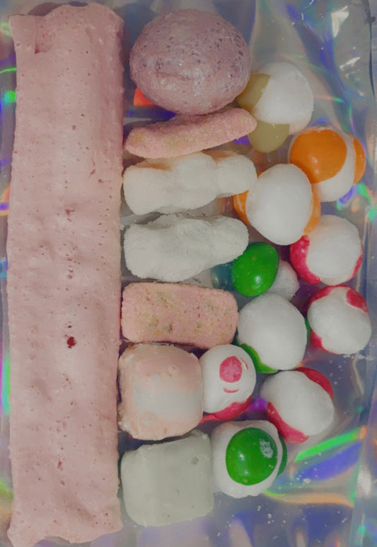 Freeze Dried Sweets Sour Mix Up Bag 75g