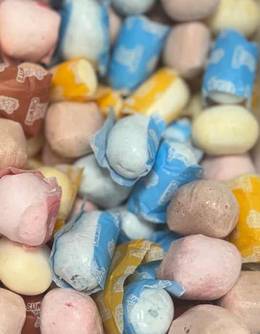 Freeze Dried Chewits Mix - Cherry, Blue Raspberry, Strawberry, Fruit Salad and Cola