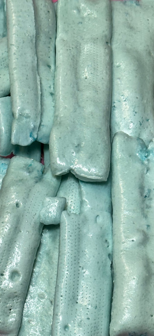 Freeze Dried Tango Sherbet Shockers Blue Raspberry Chew Bars