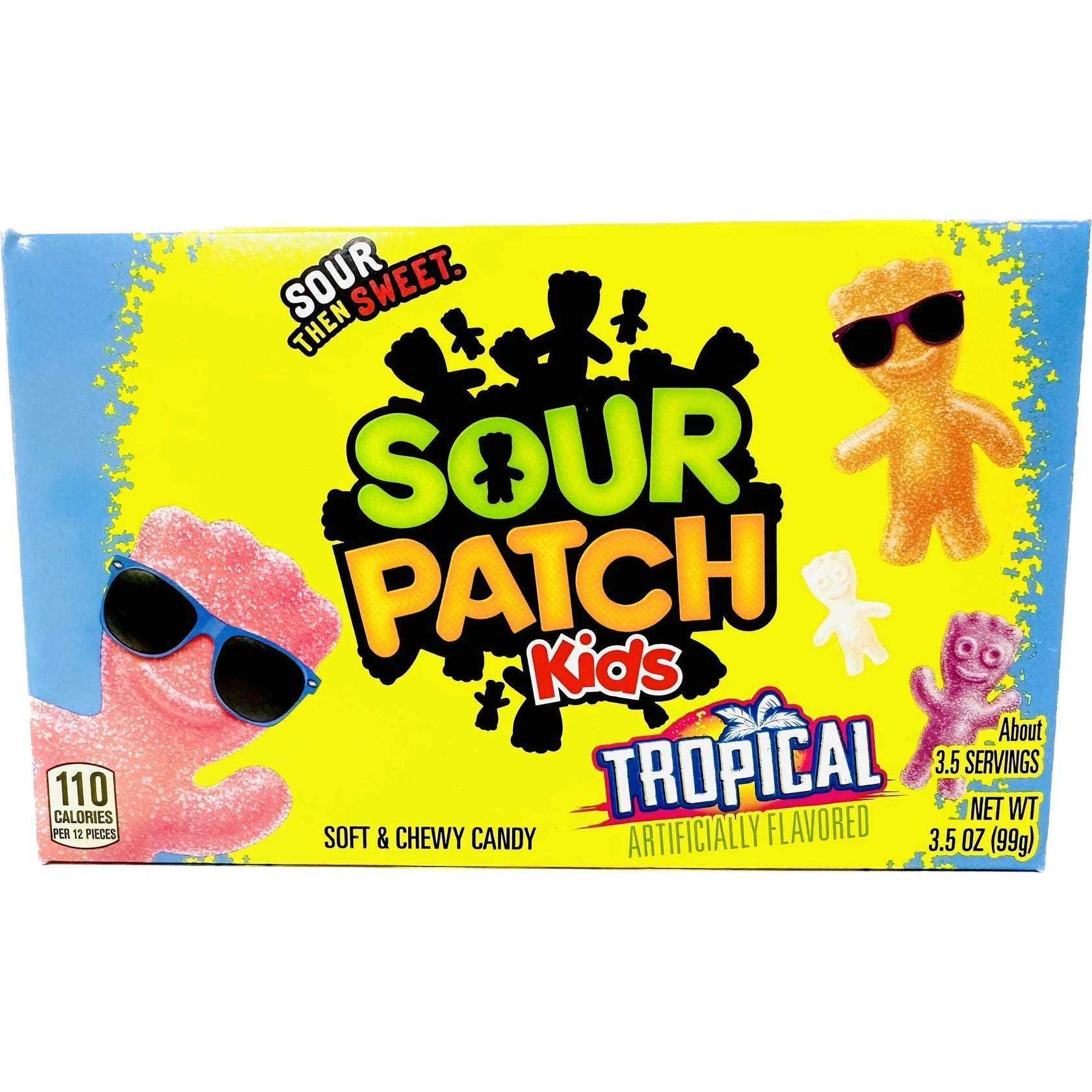 Sour Patch Kids Tropical Theatre Box 3.5oz (99g)