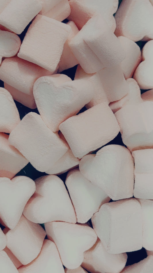 Freeze Dried Mallow Hearts