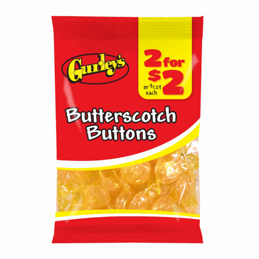 Gurley's Butterscotch Buttons Bag 3.25oz (92g)