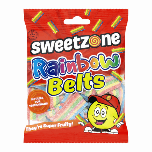 Sweetzone Rainbow Belts 90g