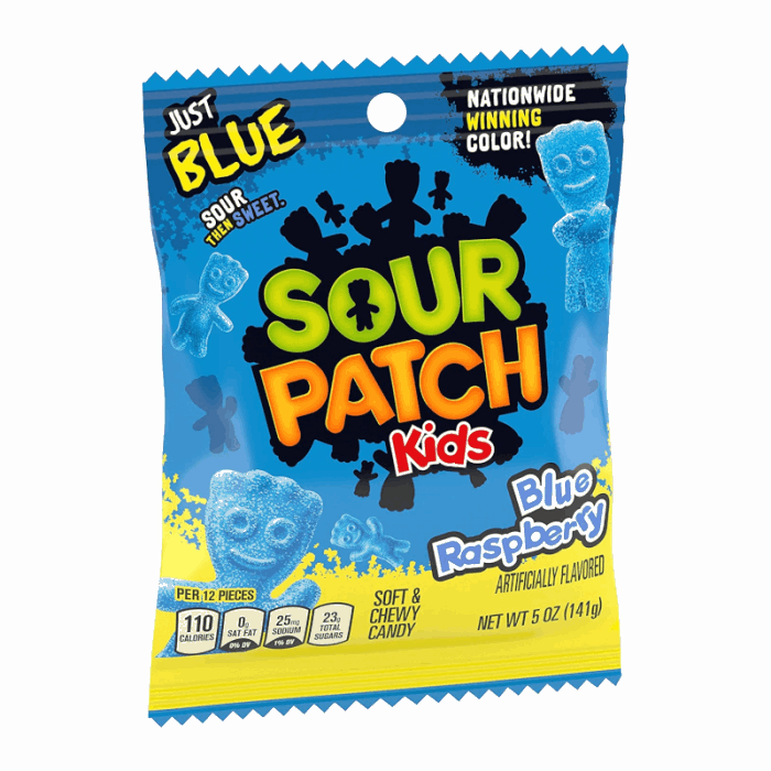 Sour Patch Kids Blue Raspberry - 3.6oz (102g)