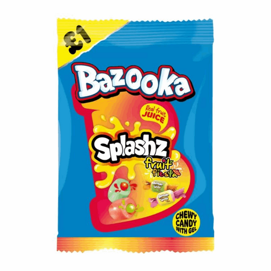 Bazooka Splashz Fruity 120g