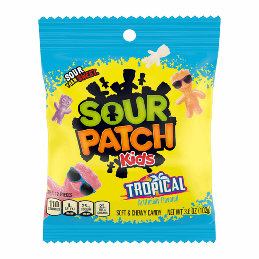 Sour Patch Kids Tropical - 3.6oz (102g)