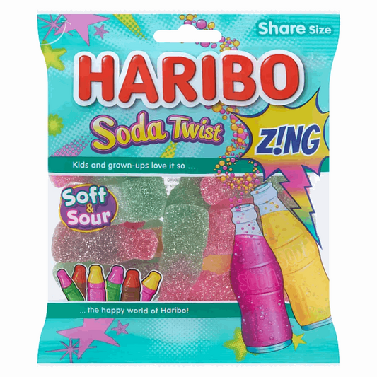 HARIBO Soda Twist Zing 160g
