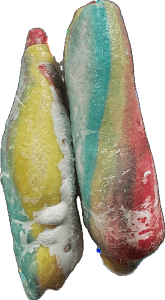 Freeze Dried Fruit Roll Upz stuffed with Strawberry Fluff