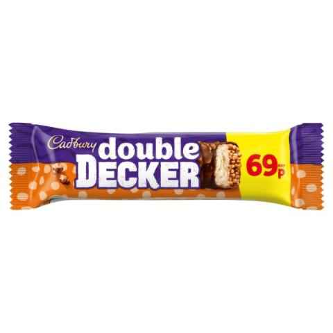 Cadbury Double Decker Duo Chocolate Bar 54.5g