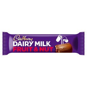 Cadbury Dairy Milk Fruit & Nut Chocolate Bar  (49g)