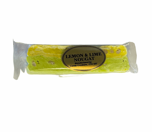Lemon & Lime Nougat Bar  (110g)