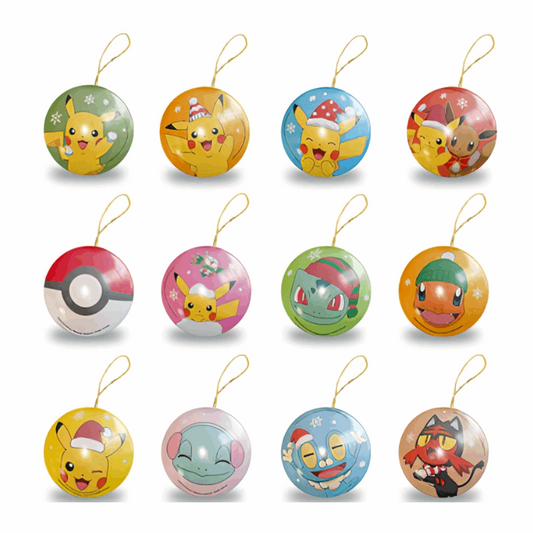 Pokemon Christmas Baubles with Jelly Beans  (5g)