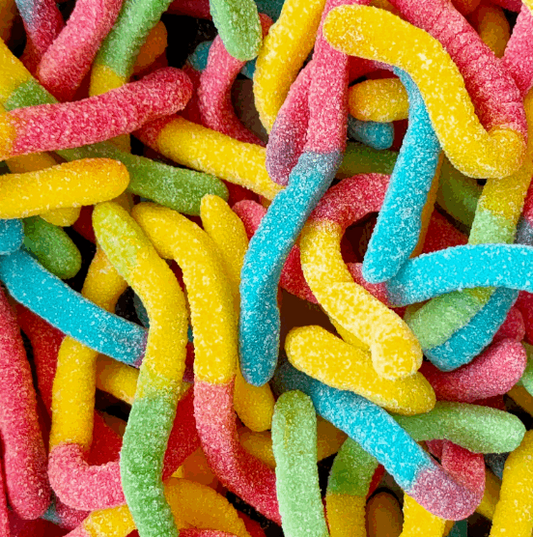 Bebeto Sour Neon Worms