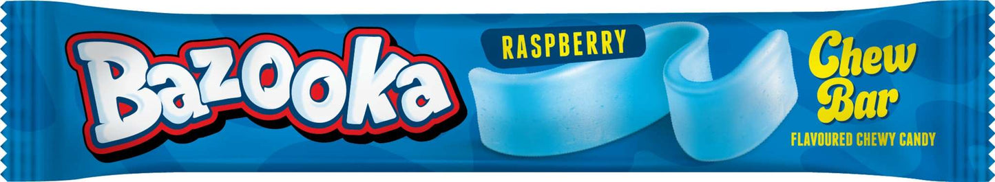 Bazooka Raspberry Chew Bars  (14g)
