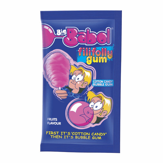 Big Babol filifolly Tutti Fruity Gum  (11g)