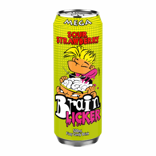 Mega Brain Soda Strawberry  (500ml)