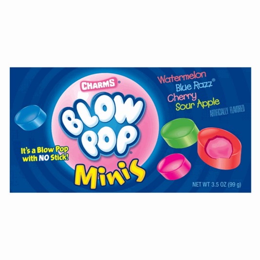 Charms Blow Pop Minis Theatre Box 3.5oz (99g)