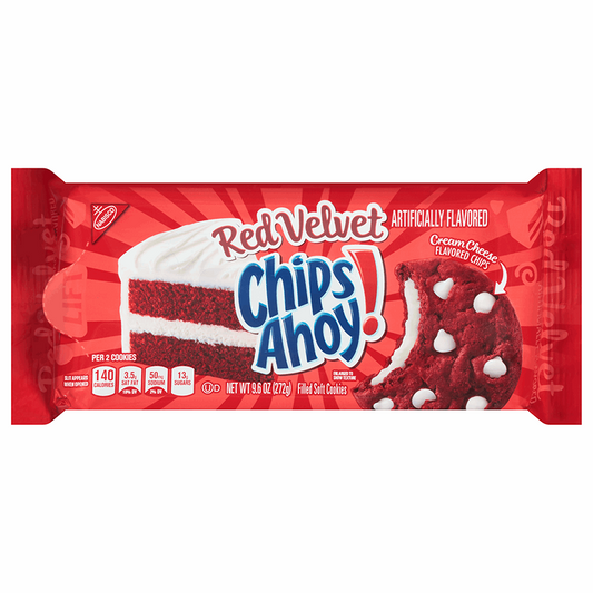 Chips Ahoy! Red Velvet Soft Filled Cookies 9.6oz (272g)